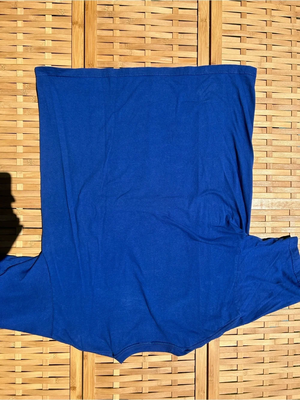 🔥3/$8- The North Face Blue Short Sleeve Tee with Red Logo